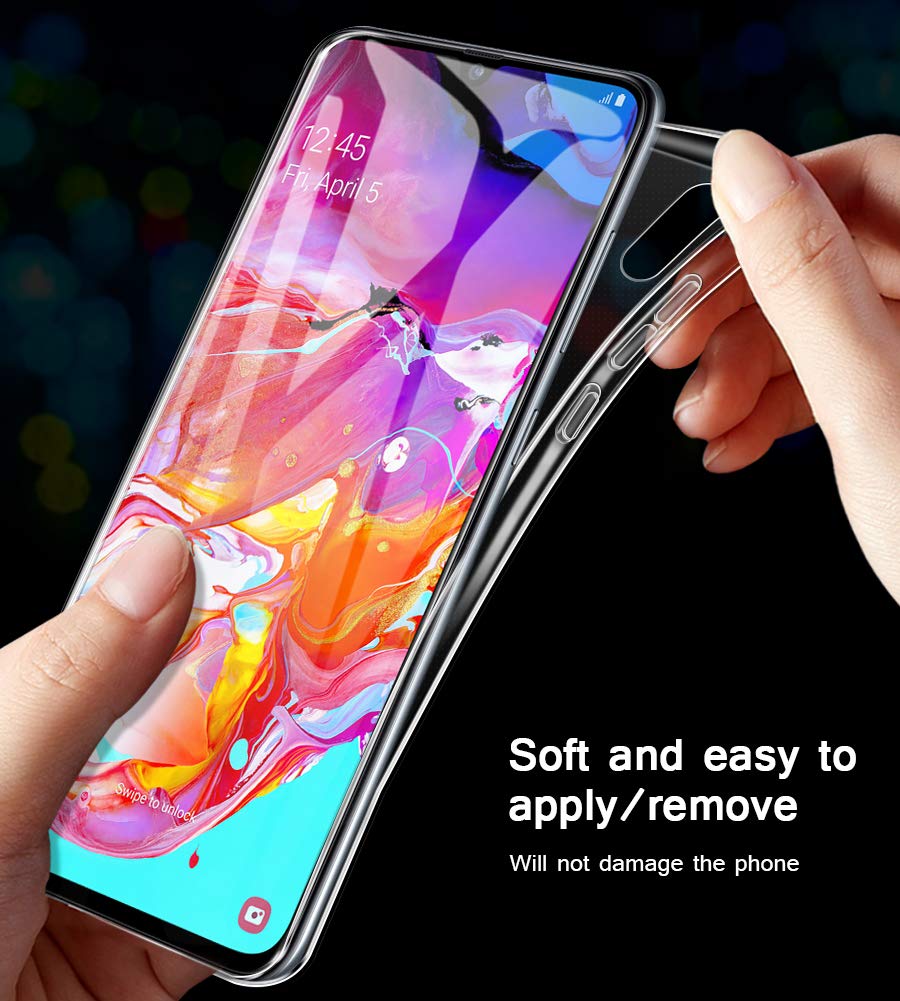 Bakeey-15mm-Ultra-thin-Shockproof-Transparent-TPU-Protective-Case-for-Samsung-Galaxy-A70-2019-1512715